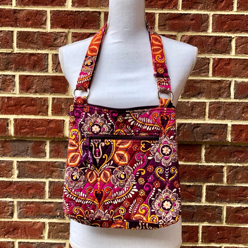 Vera Bradley Hipster Crossbody Safari Sunset Bag